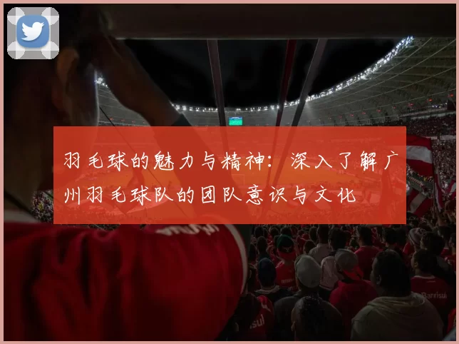 羽毛球的魅力与精神：深入了解广州羽毛球队的团队意识与文化