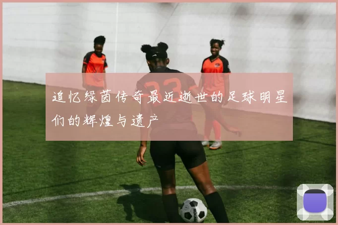 追忆绿茵传奇最近逝世的足球明星们的辉煌与遗产