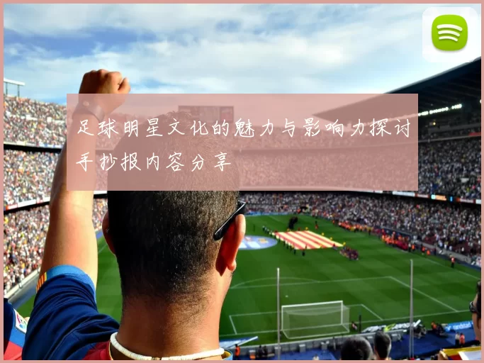 足球明星文化的魅力与影响力探讨手抄报内容分享