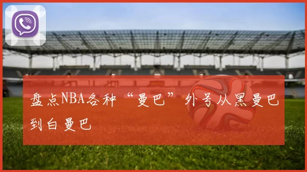 盘点NBA各种“曼巴”外号从黑曼巴到白曼巴